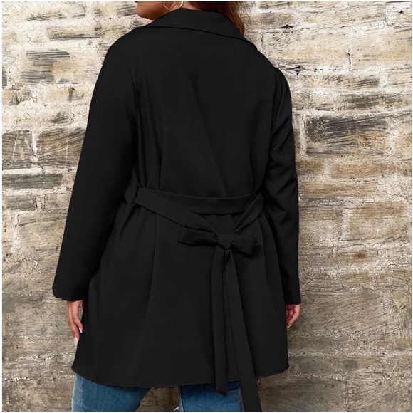 Cozy Waterfall Minimalist Light Jacket Coat - Picture 5 of 15